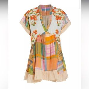 Agnes oversized patchwork dress